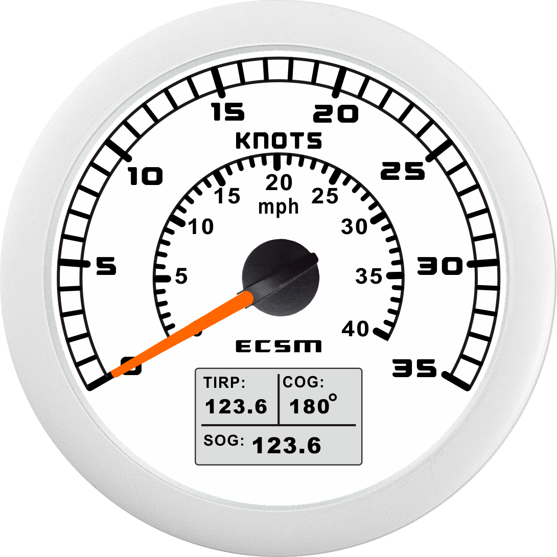 ECT-35Knots GPS速度表