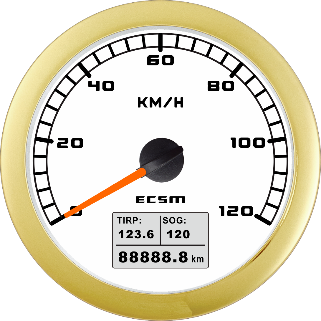 ECT-120MPH GPS速度表