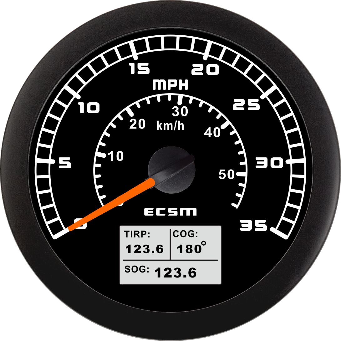 ECT-35MPH GPS速度表