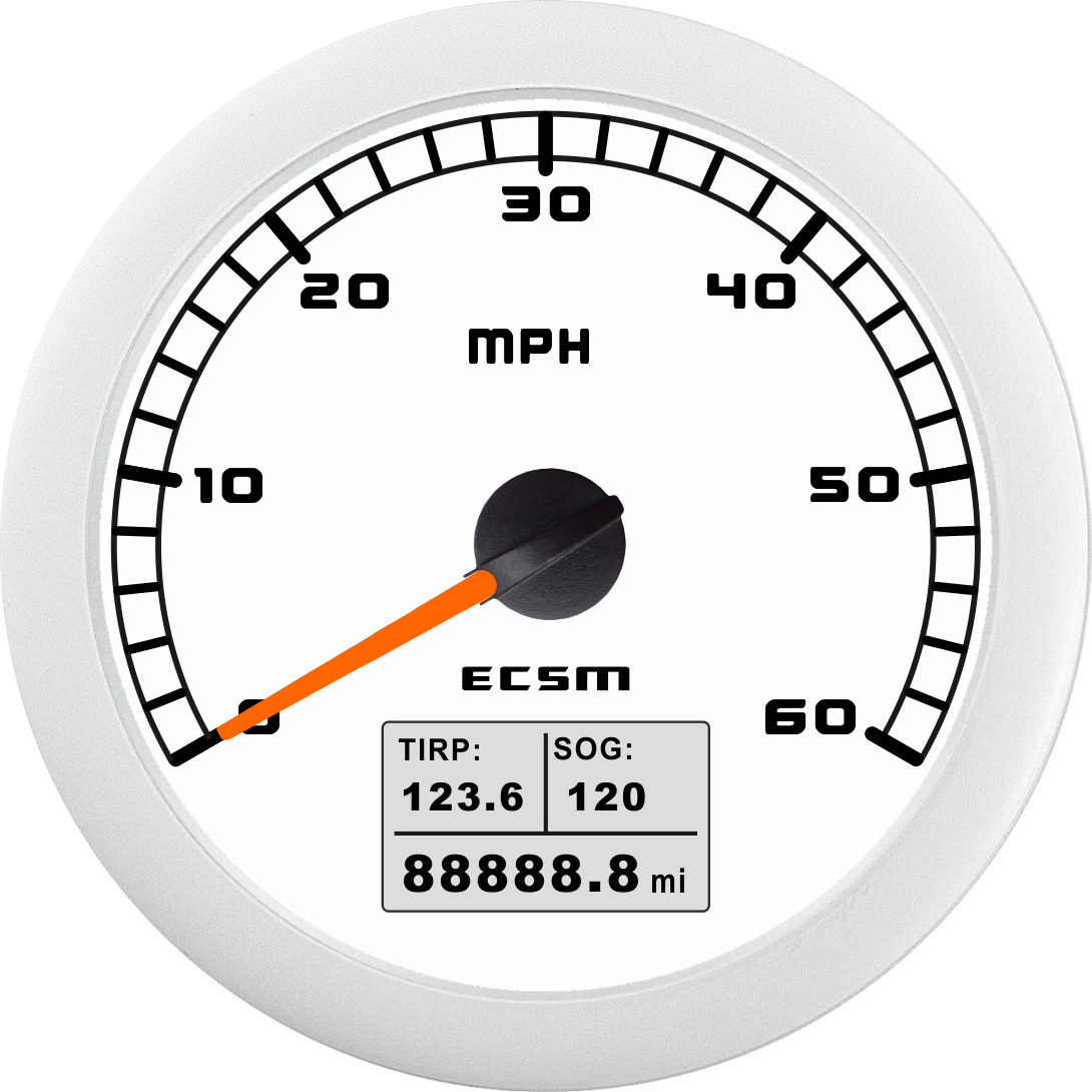 ECT-60MPH GPS速度表